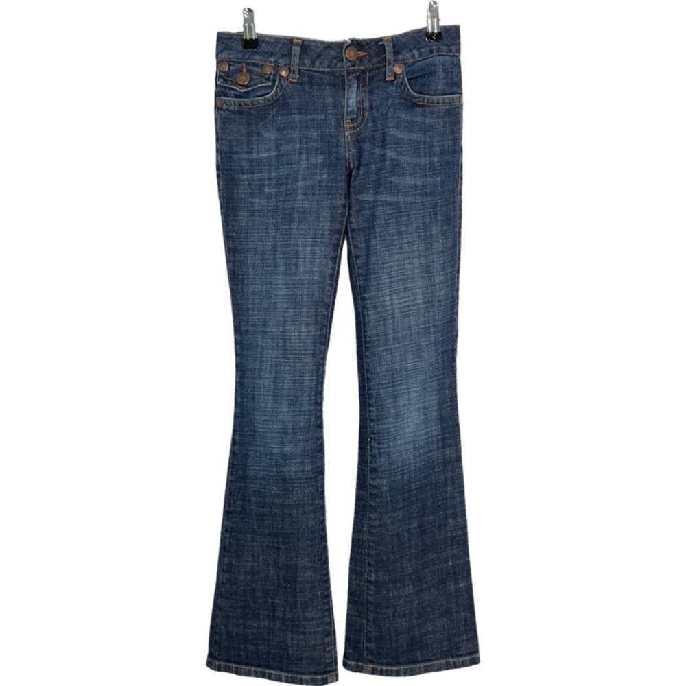 Chip & Pepper C7P Deconstructed La Jolla Flare Sexy Fit Low Rise Jeans 3 Vintage